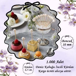 Deniz Kabuğu İncili Kürdan